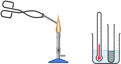 Versuchsaufbau: Eisen-Schwefel-Reaktion