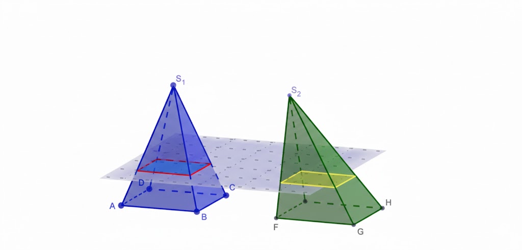 Cavalieri-Prinzip bei Pyramiden